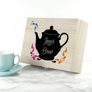 Personalised Tea Box