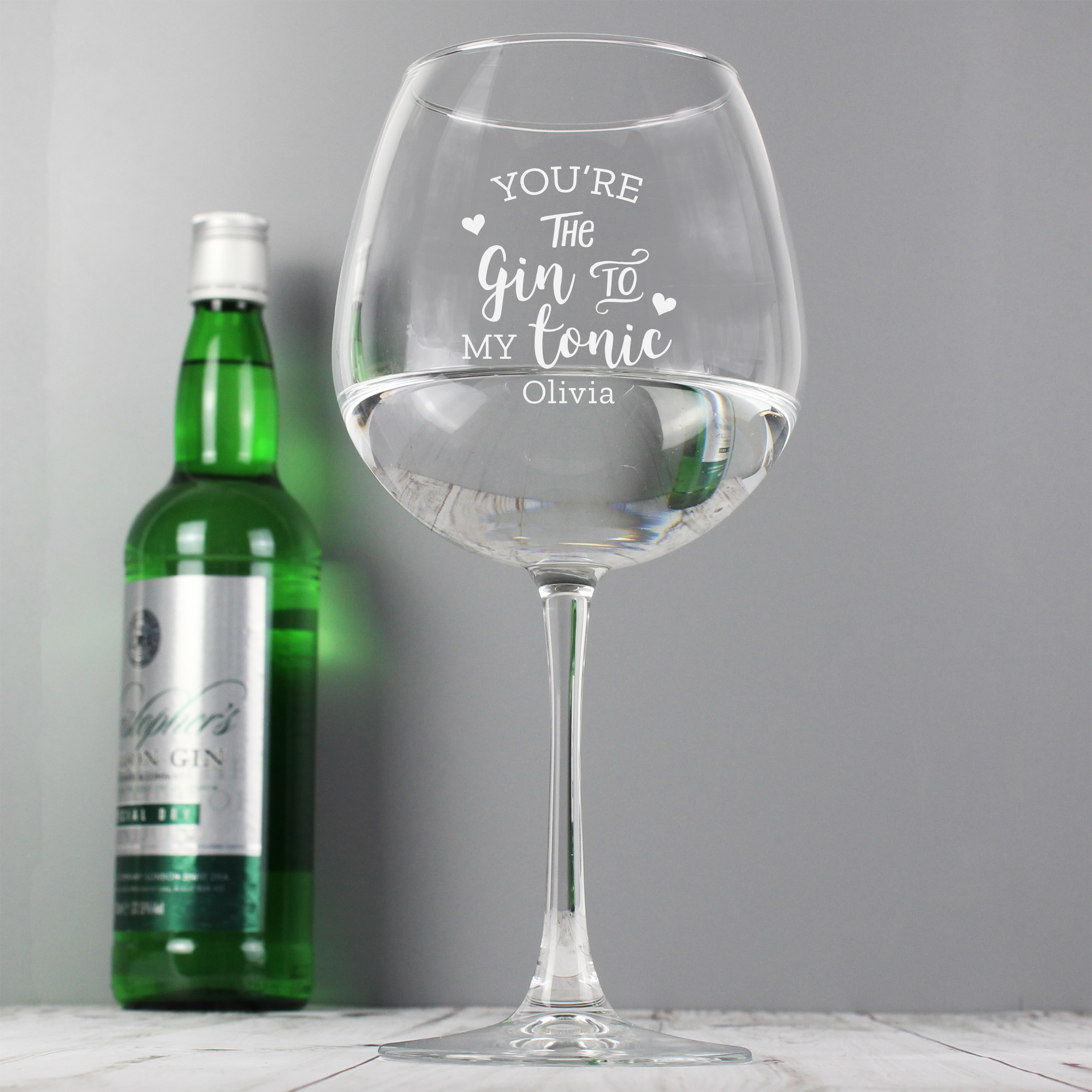 portable gin glass