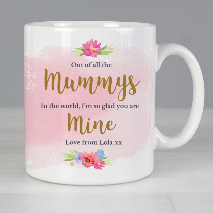 personalised mothers day mug