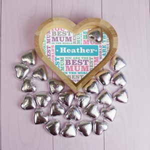Best Mum Chocolate Heart Tray