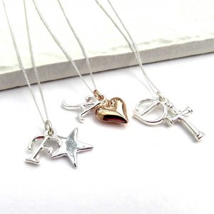 Personalised Initial Charm Necklace