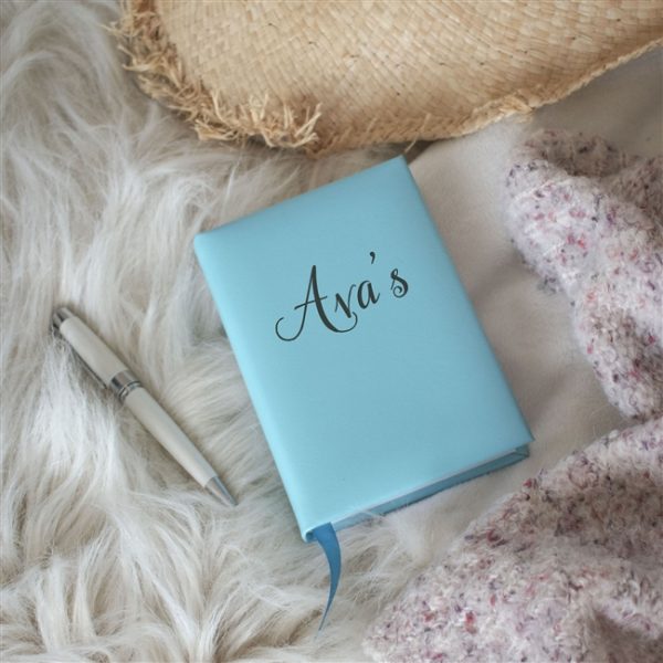 Aqua Personalised 5 Year Diary