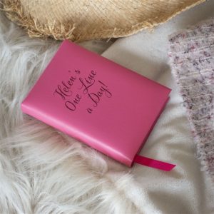 Pink Personalised 5 Year Diary